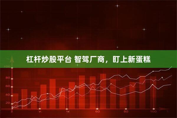 杠杆炒股平台 智驾厂商，盯上新蛋糕