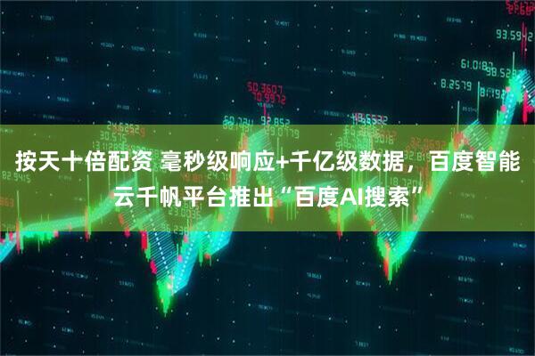 按天十倍配资 毫秒级响应+千亿级数据，百度智能云千帆平台推出“百度AI搜索”